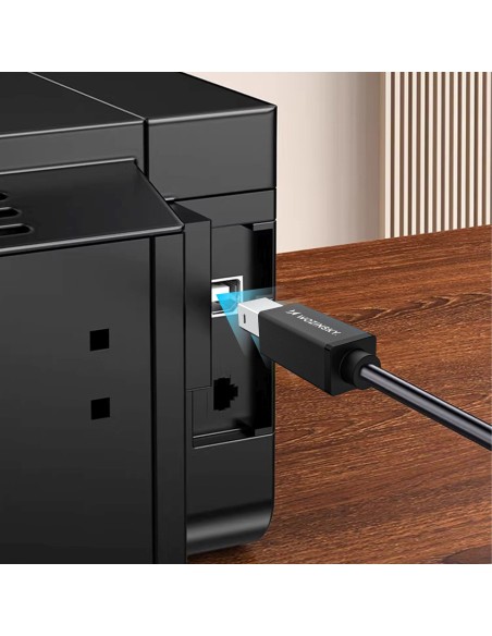 
Spausdintuvo ir skenerio laidas USB-B - USB-A 480Mb/ s 2m - juodas
