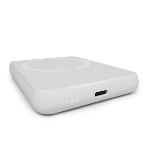 
Magnetinė išorinė baterija 5000mAh „MagSafe USB-C PD 20W“ – balta
