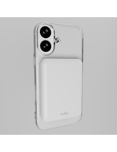 
Magnetinė išorinė baterija 5000mAh „MagSafe USB-C PD 20W“ – balta
