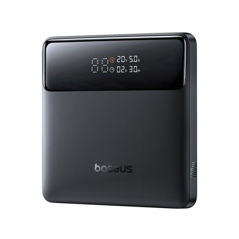 
„Blade H1“ 20000mAh USB-A USB-C 100W ekrano įkroviklis – juodas

