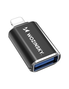 
„iPhone Lightning“ į USB-A OTG adapteris – juodas
