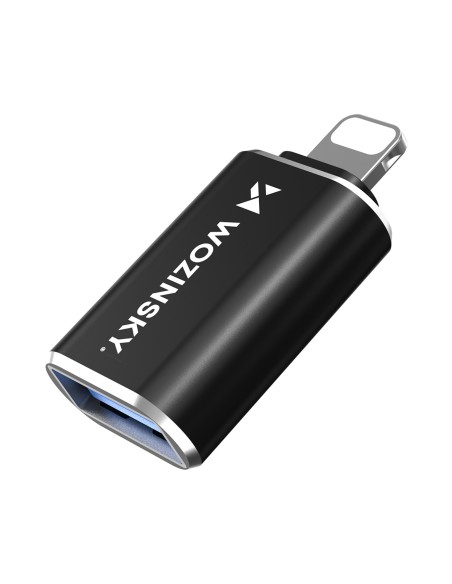 
„iPhone Lightning“ į USB-A OTG adapteris – juodas
