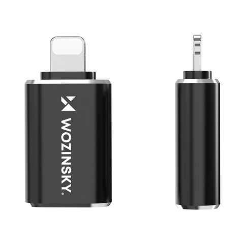 
„iPhone Lightning“ į USB-A OTG adapteris – juodas
