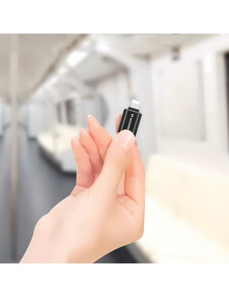 
„iPhone Lightning“ į USB-A OTG adapteris – juodas
