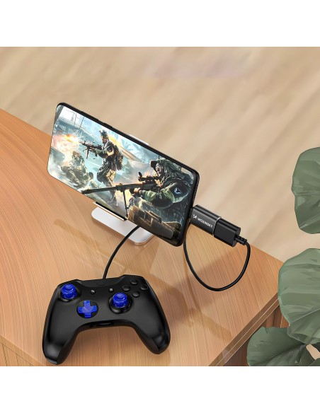 
„iPhone Lightning“ į USB-A OTG adapteris – juodas
