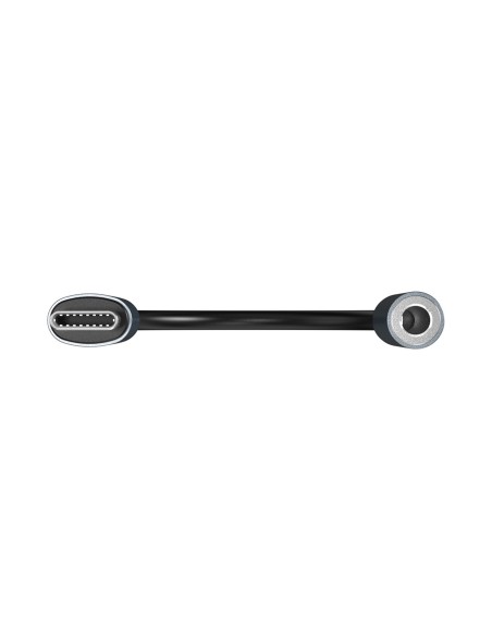 
USB-C į 3,5 mm mini lizdą jungiantis adapteris – juodas
