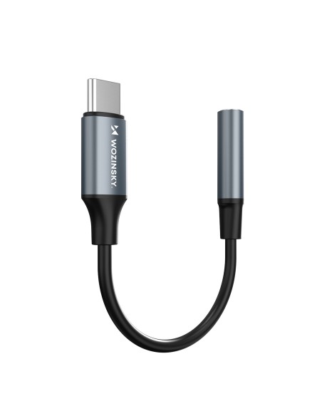 
USB-C į 3,5 mm mini lizdą jungiantis adapteris – juodas
