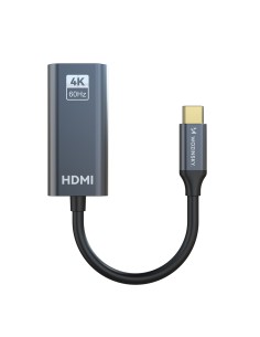 
USB-C į HDMI 4K 60Hz adapteris – juodas

