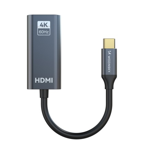 
USB-C į HDMI 4K 60Hz adapteris – juodas
