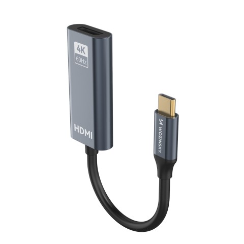
USB-C į HDMI 4K 60Hz adapteris – juodas
