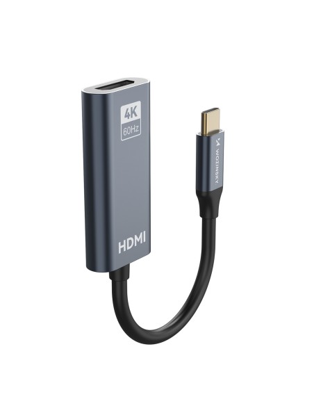 
USB-C į HDMI 4K 60Hz adapteris – juodas
