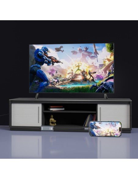
USB-C į HDMI 4K 60Hz adapteris – juodas
