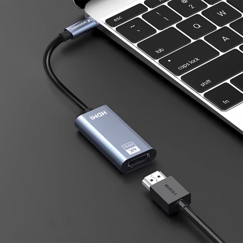 
USB-C į HDMI 4K 60Hz adapteris – juodas
