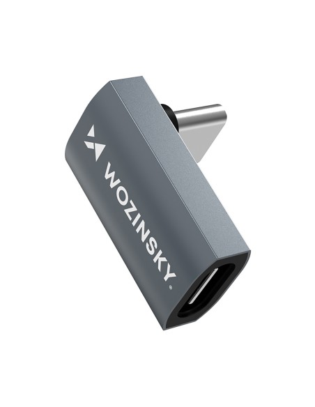 
USB-C 40Gb/ s 240W 8K OTG kampinis adapteris – pilkas
