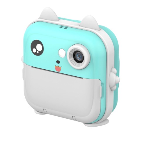 
WDT-02 mini terminis spausdintuvas su kamera vaikams - mėlynas
