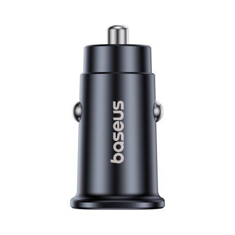 
Automobilinis įkroviklis 2 x USB-C 30W - juodas
