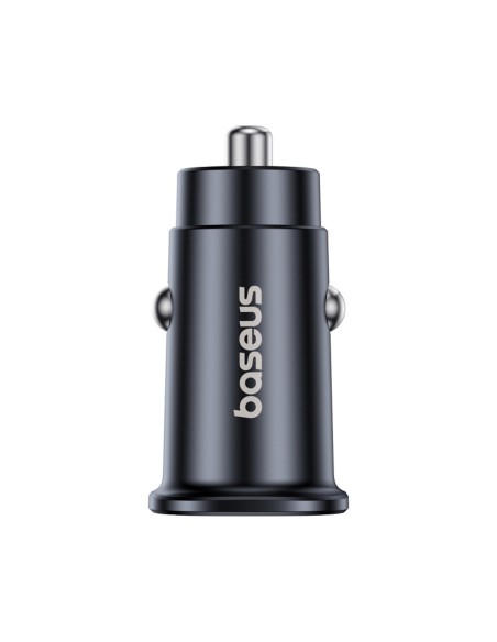 
Automobilinis įkroviklis 2 x USB-C 30W - juodas
