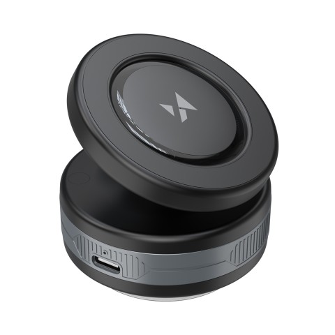 
„MagSafe“ 15 W „Qi“ suderinamas automobilinis įkroviklio laikiklis – juodas
