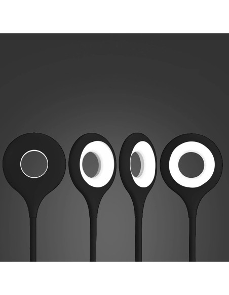 
Mini belaidė LED skaitymo lempa su segtuku ir USB-C laidu, 80 lm – juoda
