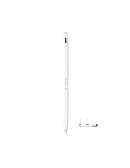 
WRA-08 rašiklis, skirtas „Apple iPad 2018–2025“ USB-C – baltas
