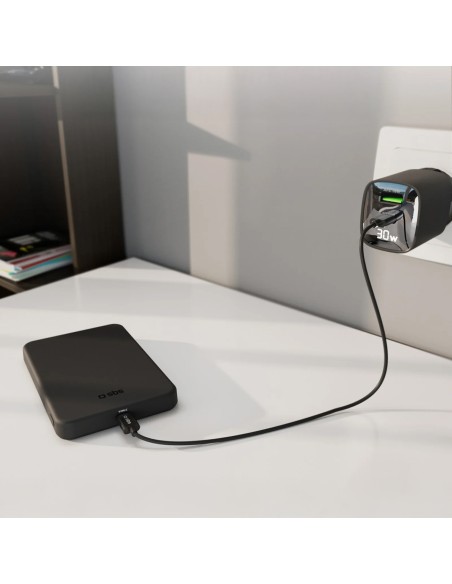 
„Mag Power Qi2 5000 mAh MagSafe USB-C PD 20W“ belaidis įkroviklis – juodas
