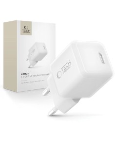 
NCM25 USB-C PD 25W sieninis įkroviklis – baltas
