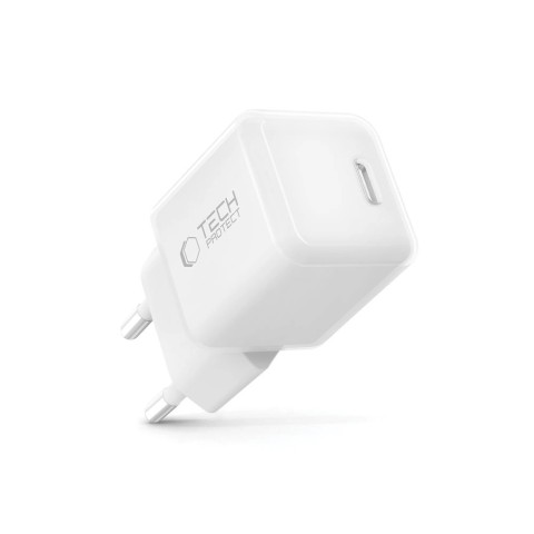 
NCM25 USB-C PD 25W sieninis įkroviklis – baltas
