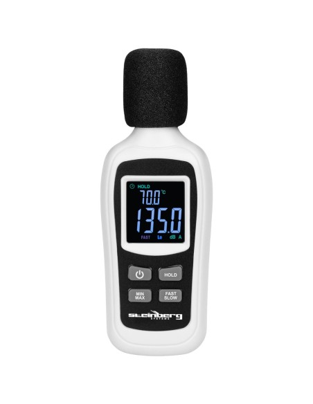 Skaitmeninis garso intensyvumo matuoklis decibelų matuoklis 35-135 dB Skaitmeninis garso intensyvumo matuoklis decibelų matuoklis 35-135 dB