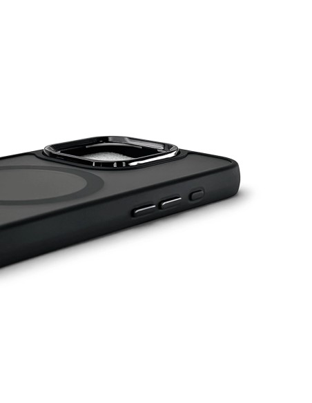 
„iPhone 17“ madingas dėklas „MagSafe“ apsauginis dėklas – juodas
