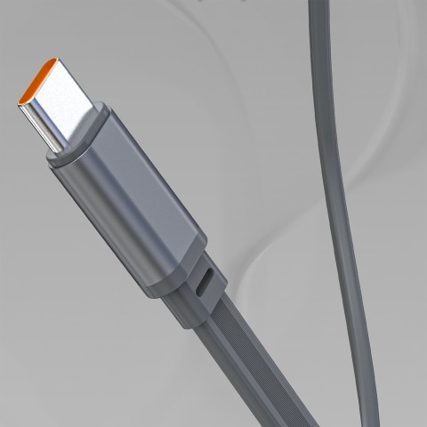 
K31 Pro 20000mAh išorinė baterija su ištraukiamu USB-C laidu, 45W – pilka
