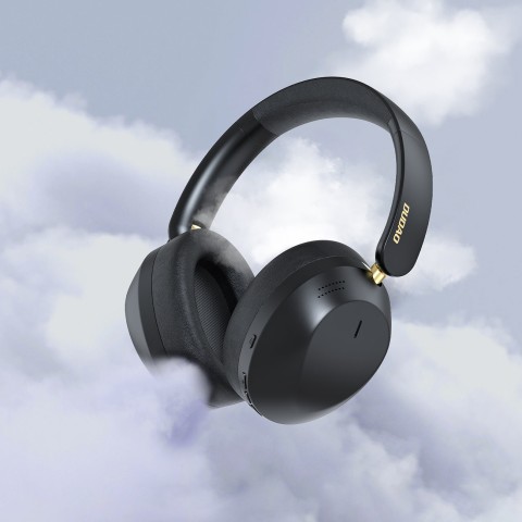 
„X22 Max Bluetooth ANC“ belaidės ant ausies dedamos ausinės – juodos
