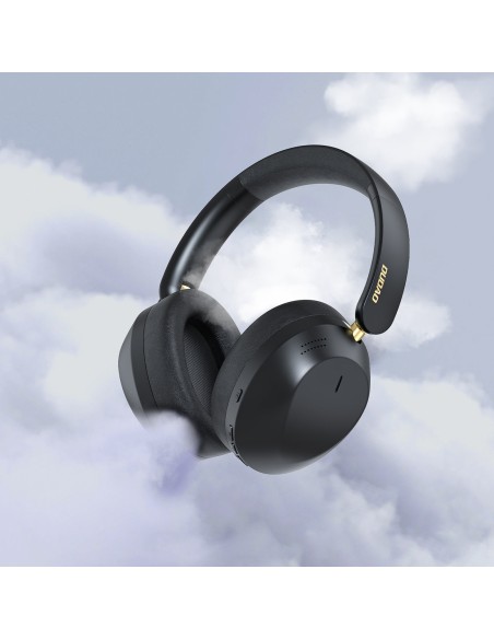 
„X22 Max Bluetooth ANC“ belaidės ant ausies dedamos ausinės – juodos
