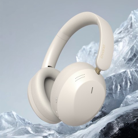 
„X22 Max Bluetooth ANC“ belaidės ant ausies dedamos ausinės – smėlio spalvos
