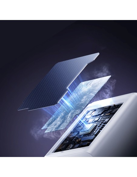 
„EnerFill FE11“ 2x USB-C USB-A 100 W sieninis įkroviklis – baltas
