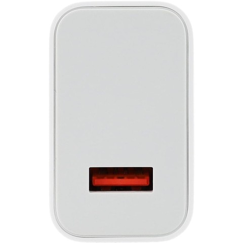 
33 W USB-A sieninis įkroviklis su USB-C laidu – baltas
