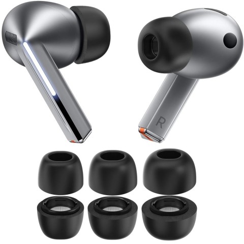 
Ausinės, skirtos „Samsung Galaxy Buds 3 Pro“, S / M / L dydžių, juodos - 3 vnt.
