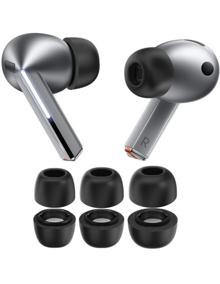 
Ausinės, skirtos „Samsung Galaxy Buds 3 Pro“, S / M / L dydžių, juodos - 3 vnt.
