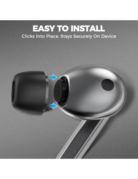 
Ausinės, skirtos „Samsung Galaxy Buds 3 Pro“, S / M / L dydžių, juodos - 3 vnt.
