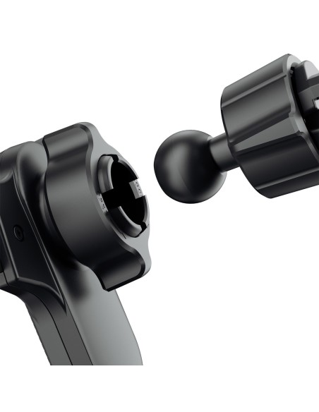 
„Gravity“ automobilio telefono laikiklis oro išleidimo angai – juodas
