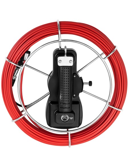 Endoskopinė tikrinimo kamera LCD TFT 7'' sk. vamzdžiai 40-80 mm, ilgis 50 m Endoskopinė tikrinimo kamera LCD TFT 7'' sk. vamzdžiai 40-80 mm, ilgis 50 m
