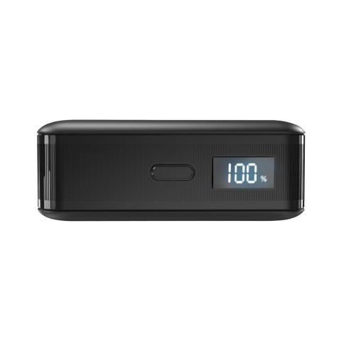 
Nešiojamoji baterija su LCD ekranu 10000mAh USB-C 30W - juoda
