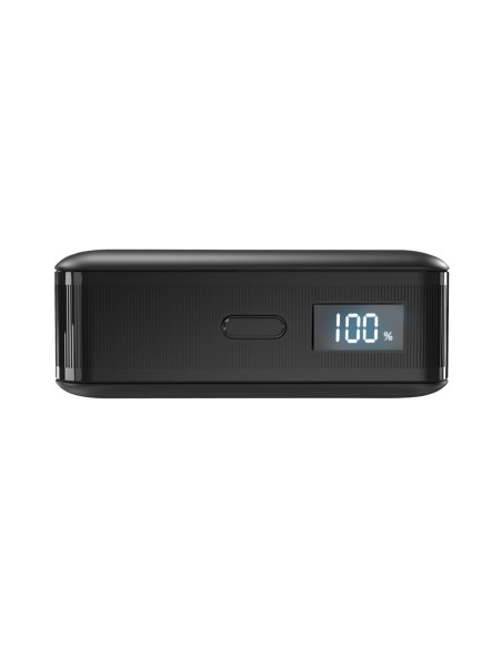 
Nešiojamoji baterija su LCD ekranu 10000mAh USB-C 30W - juoda

