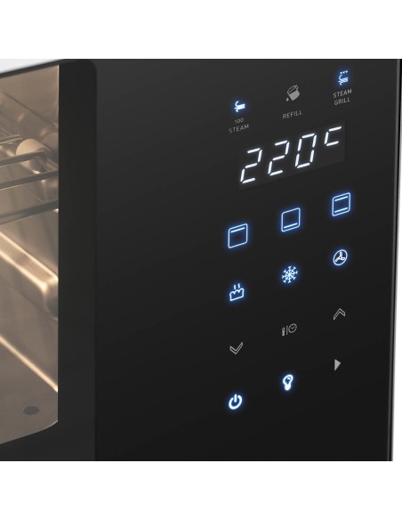 Konvekcinė orkaitė su garų funkcija 3 lygių plieninė 2100 W Konvekcinė orkaitė su garų funkcija 3 lygių plieninė 2100 W