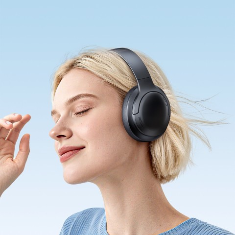 
„Bass BH1“ belaidės „Bluetooth“ ausinės – juodos
