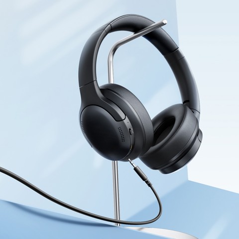 
„Bass BH1“ belaidės „Bluetooth“ ausinės – juodos
