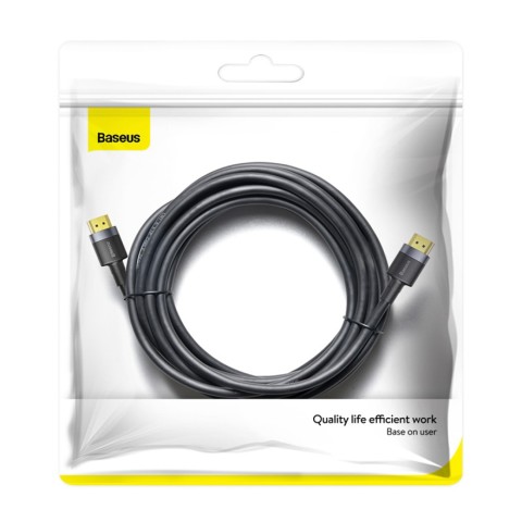 
HDMI 4K garso ir vaizdo kabelis, 5 m, juodas
