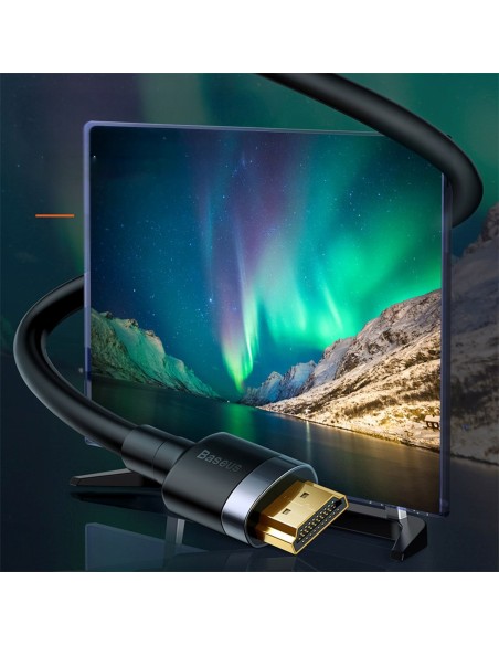 
HDMI 4K garso ir vaizdo kabelis, 5 m, juodas
