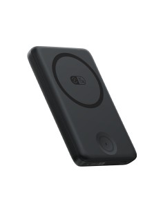 
2 viename išorinė baterija 10000mAh USB-C, skirta „iPhone“, „Apple Watch“, „MagSafe 27W“ su USB-C laidu – juoda
