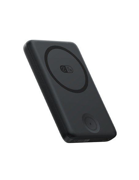 
2 viename išorinė baterija 10000mAh USB-C, skirta „iPhone“, „Apple Watch“, „MagSafe 27W“ su USB-C laidu – juoda
