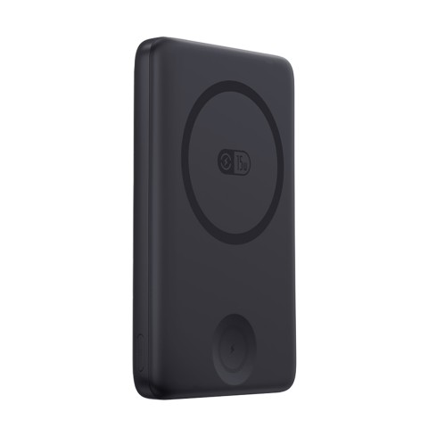 
2 viename išorinė baterija 10000mAh USB-C, skirta „iPhone“, „Apple Watch“, „MagSafe 27W“ su USB-C laidu – juoda
